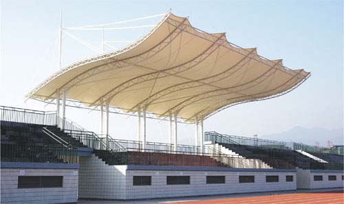 体育看台膜结构建筑