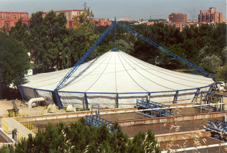 污水膜结构建筑