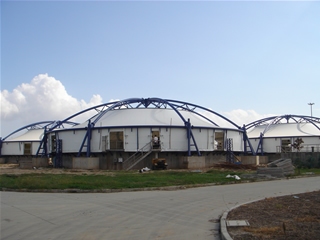 污水膜结构建筑