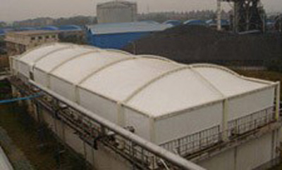 污水膜结构建筑