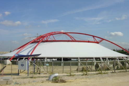 污水膜结构建筑