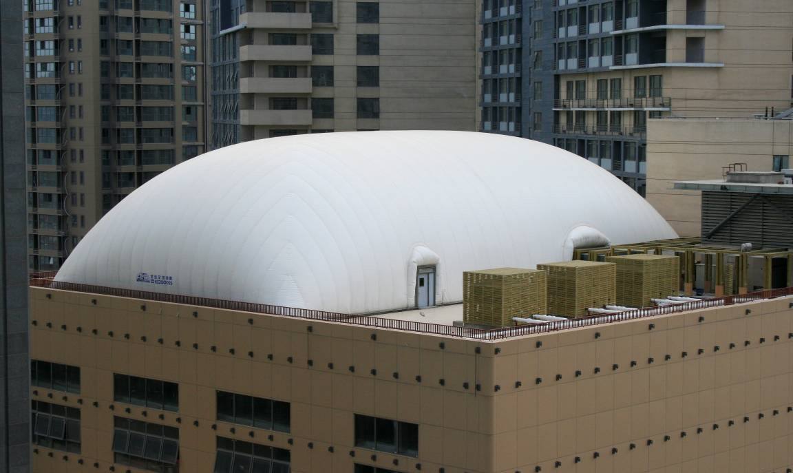 充气膜材建筑